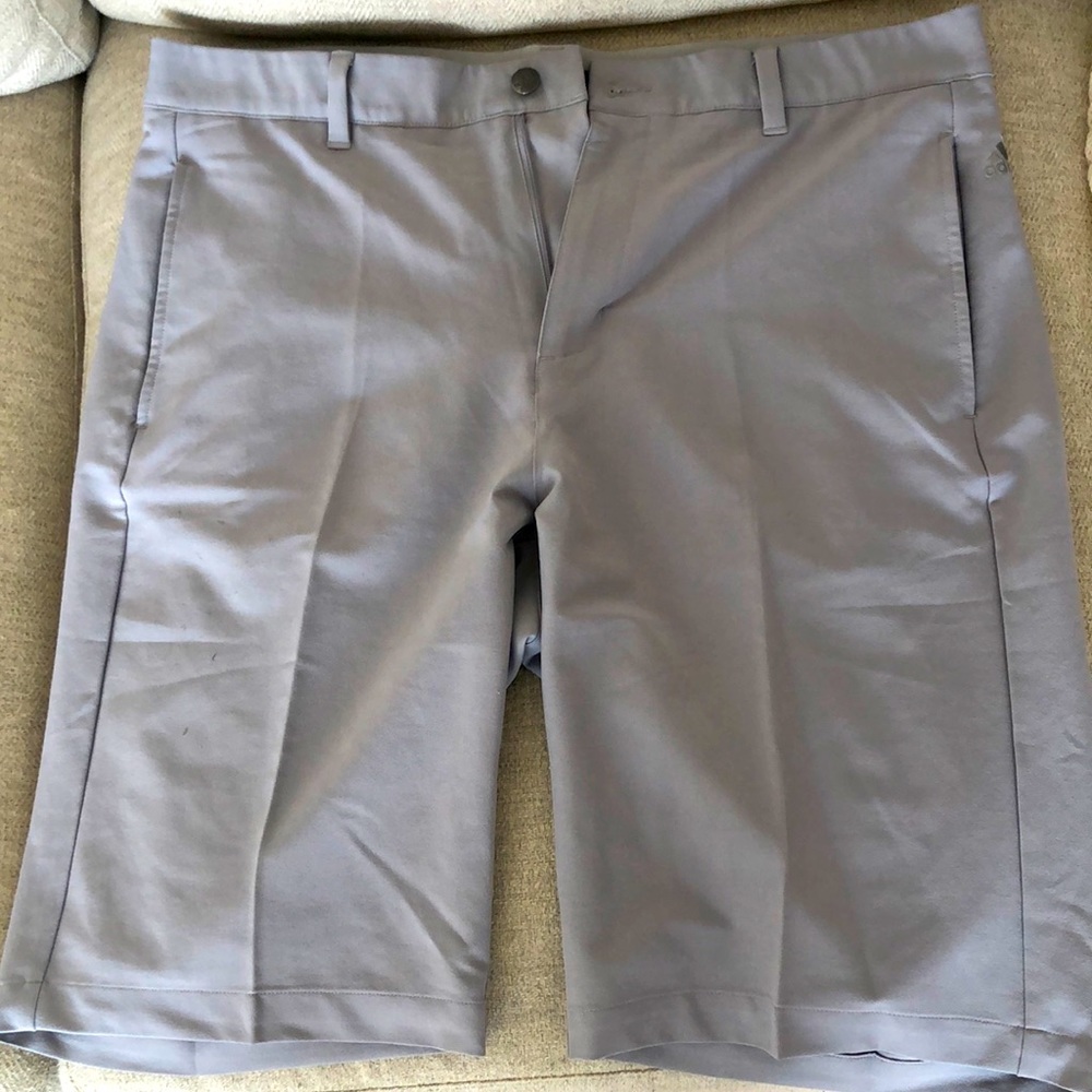 Adidas 3 stripe Golf Shorts.